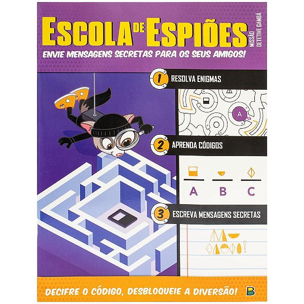 Escola De Espiões - Livro De Atividades: Missão 1