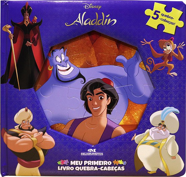 Aladdin - Meu Primeiro Livro Quebra-Cabecas
