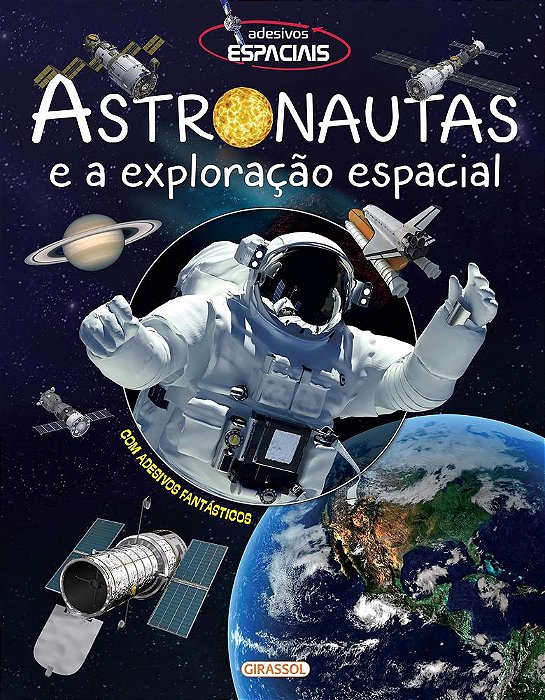 Astronautas E A Exploração Espacial - Adesivos Espaciais