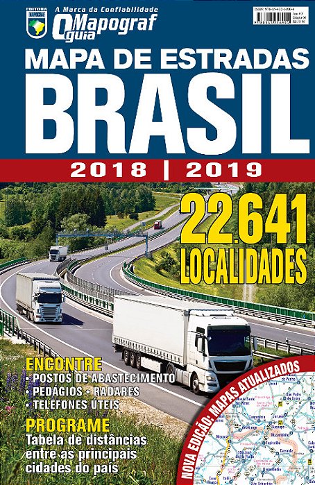 Mapa De Estradas Brasil Mapograf Espiral