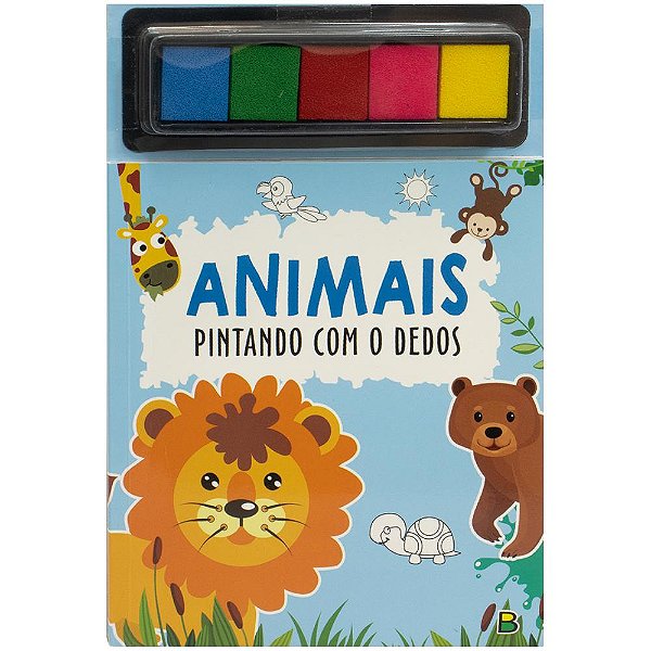 Pintando Com Os Dedos: Animais