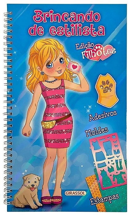 Brincando De Estilista - Filhotes - Azul