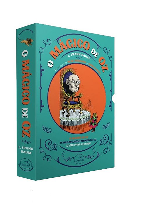 Box - O Mágico De Oz - 3 Volumes - Acompanha 1 Pôster