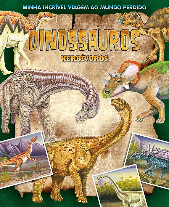 Minsha Incrível Viagem Ao Mundo Perdido - Dinossauros Herbivoros