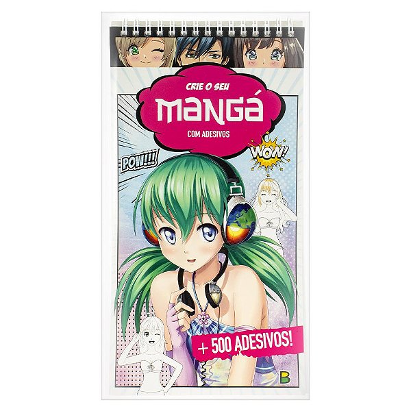 Crie O Seu Manga Com Adesivos