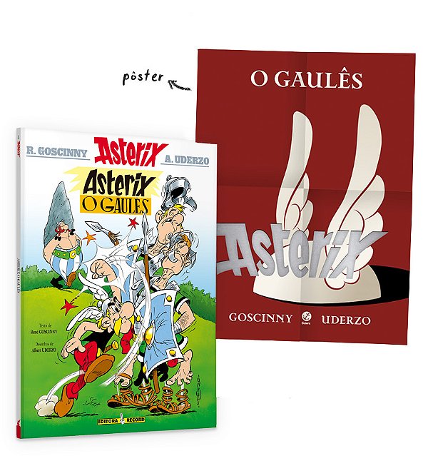 Asterix, O Gaulês (Nº 1 As Aventuras De Asterix) - Acompanha Pôster