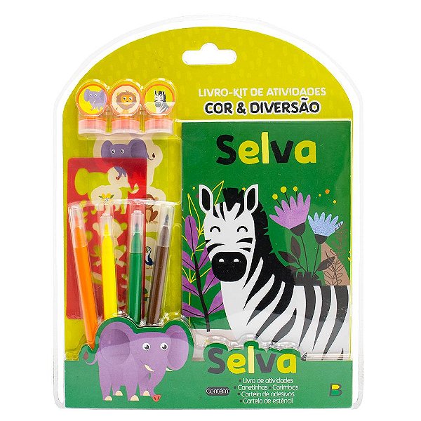 Livro-Kit De Atividades: Selva