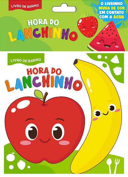 Hora Do Lanchinho Livro De Banho