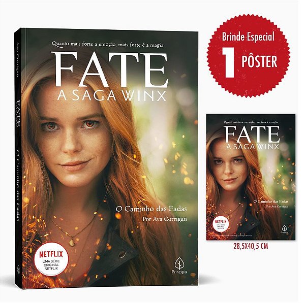 Kit Winx - Elemento Água (Poster E Livro)