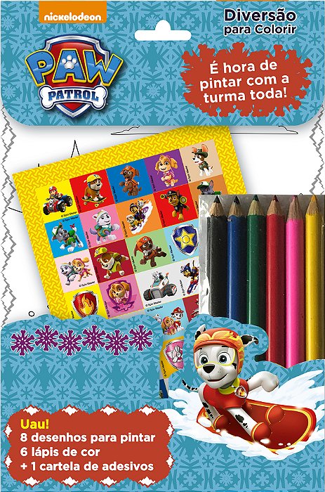 Patrulha Canina - Diversão Para Colorir