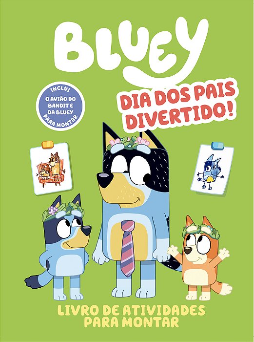 Bluey Livro De Atividades Para Montar