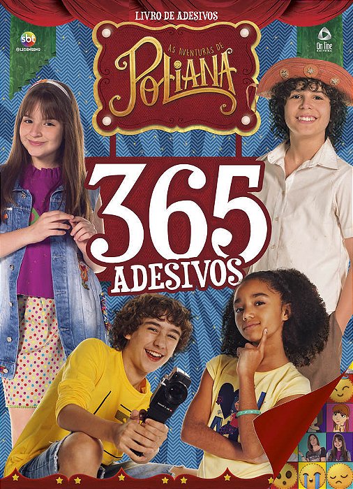 As Aventuras De Poliana - 365 Adesivos