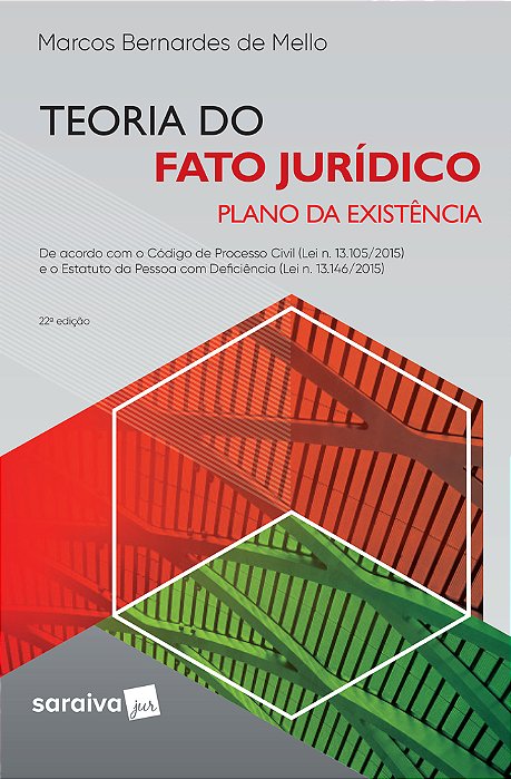 Teoria Do Fato Jurídico - Plano De Existência - 22ª Edição De 2019