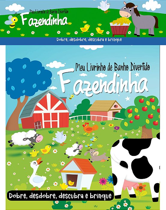 Meu Livrinho De Banho Divertido - Fazendinha