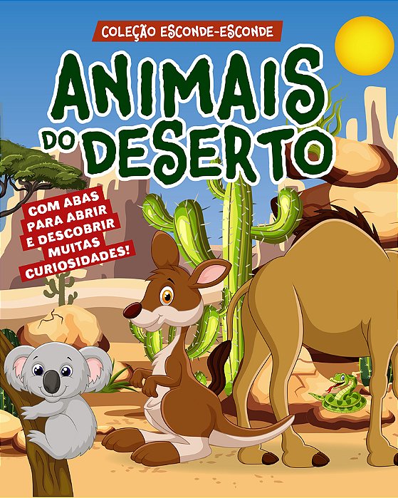 Coleção Esconde-Esconde - Animais Do Deserto