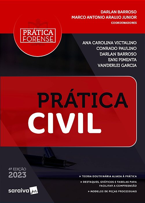 Coleção Prática Forense - Prática Civil - 4ª Edição 2023