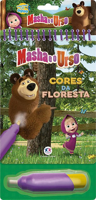 Masha E O Urso - Cores Da Floresta