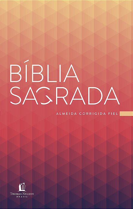 Bíblia Acf Prisma Coral, Brochura, Econômica