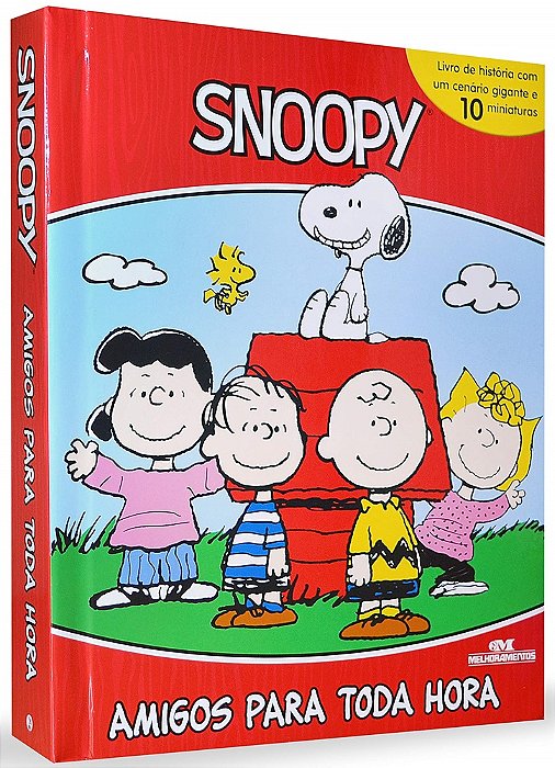 Snoopy - Amigos Para Toda Hora - 10 Miniaturas