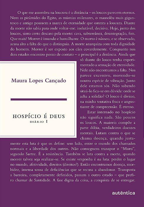 Hospício É Deus Diário I