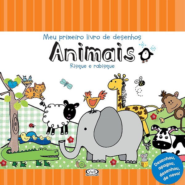 Animais: Meu Primeiro Livro De Desenhos