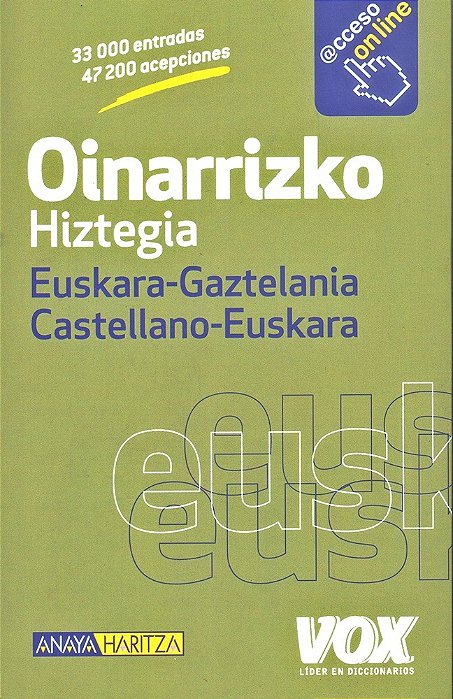 Oinarrizko Hiztegia - Euskara-Gaztelania - Castellano-Euskara
