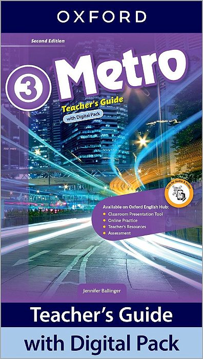 Metro 3 - Teacher's Guide With Digital Pack - Second Edition..-