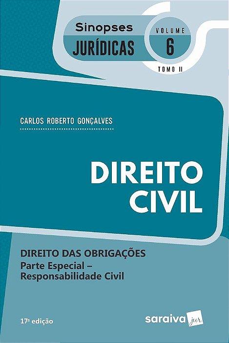 Sinopses - Direito Civil - Volume 6 - Tomo II - 17ª Edição 2020