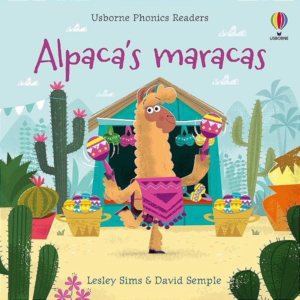 Alpaca's Maracas - Usborne Phonics Readers - Book With Free Online Audio