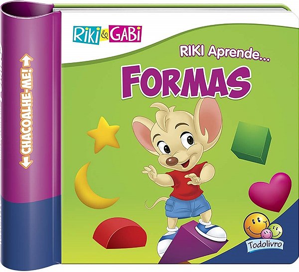 Riki Aprende Formas - Chacoalhe-Me