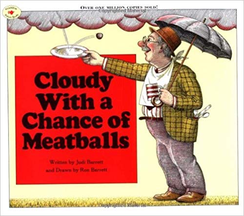 Cloudy With A Chance Of Meatballs - Paperback