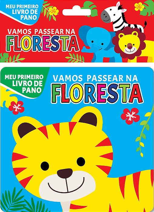 Meu Primeiro Livro De Pano - Vamos Passear Na Floresta