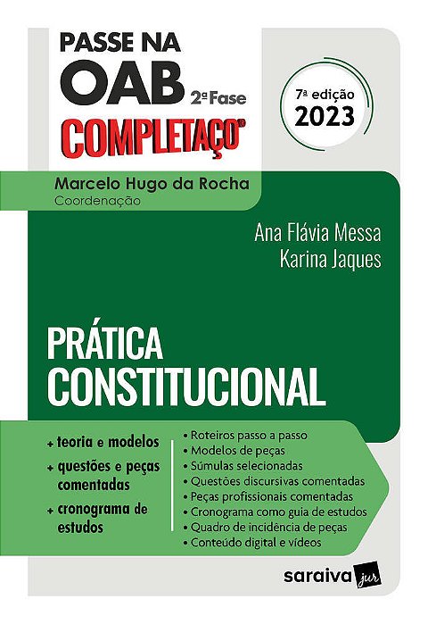 Passe Na Oab 2ª Fase - Fgv - Prática Constitucional - 7ª Edição 2023