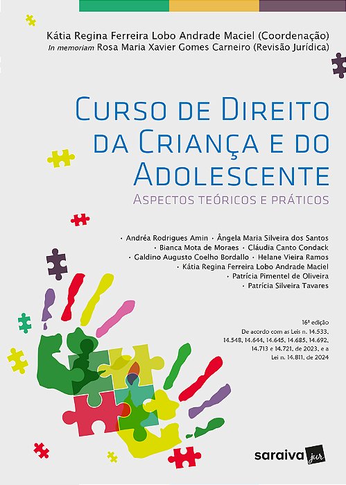 Curso De Direito Da Criança E Do Adolescente - 16ª Edição 2024