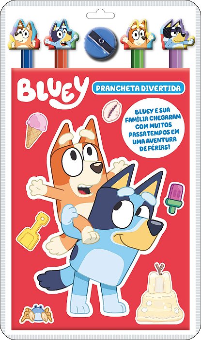 Bluey Prancheta Divertida