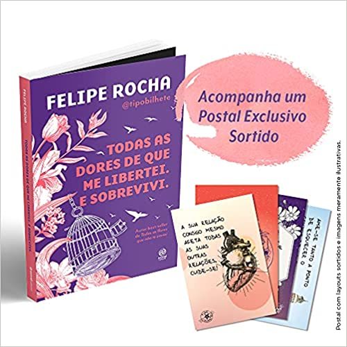 Todas As Dores De Que Me Libertei. E Sobrevivi + Postal