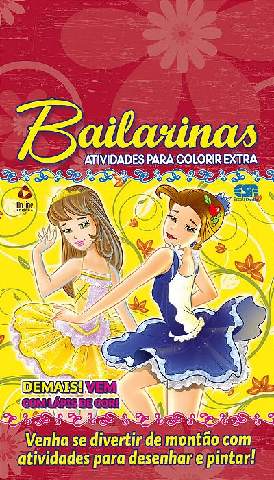 Bailarinas - Atividades Para Colorir