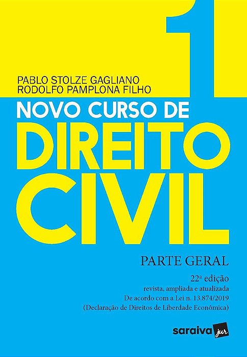 Novo Curso De Direito Civil - Parte Geral - Volume 1 - 22ª Edição