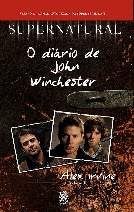 Supernatural: O Diário De John Winchester Acompanha Marcador De Páginas