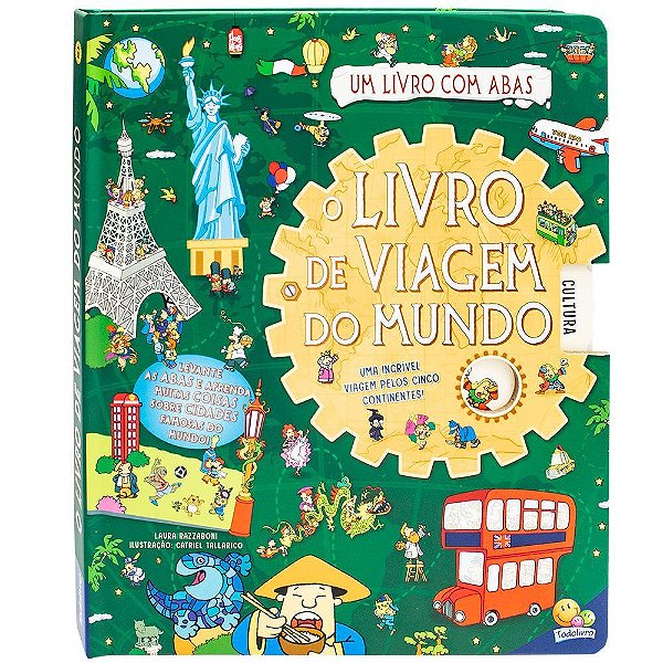 Um Livro Com Abas: Livro De Viagem Do Mundo, O