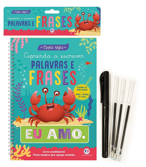 Aprenda A Escrever - Palavras E Frases