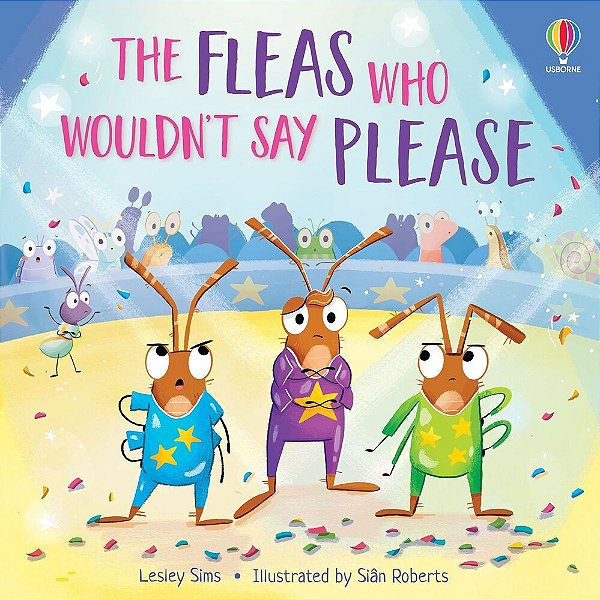 The Fleas Who Wouldn't Say Please - Usborne Picture Books - Book With Free Online Audio