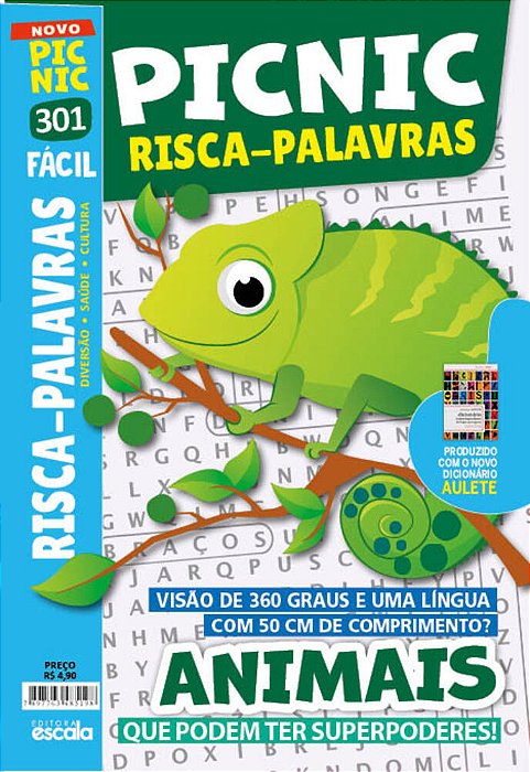 Risca-Palavras Fácil - Animais