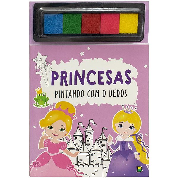 Pintando Com Os Dedos: Princesas