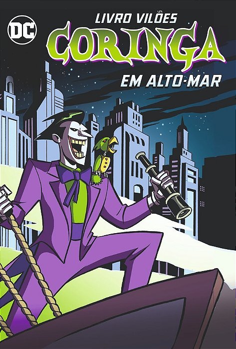 Livro Vilões - Coringa - Em Alto Mar