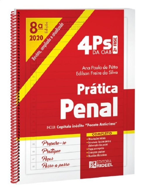 4PS Da Oab - 2ª Fase - Prática Penal - 8ª Edição 2020