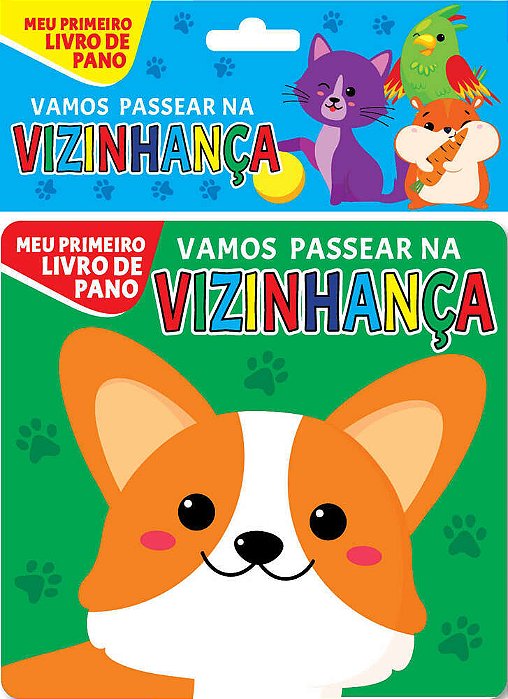 Meu Primeiro Livro De Pano - Vamos Passear Na Vizinhança