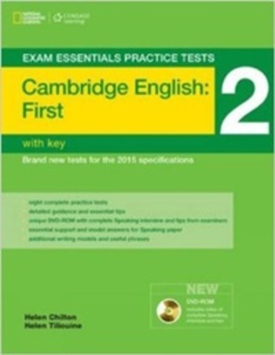 Cambridge First Practice Tests 2 - Book With Key And Dvd-ROM - Third Edition