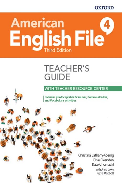 American English File 4 - Teacher's Book With Resource Center - Third Edition..-