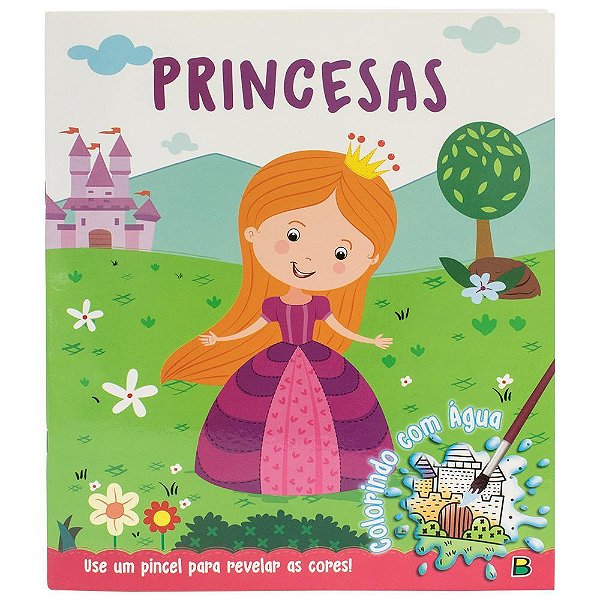 Colorindo Com Água: Princesas